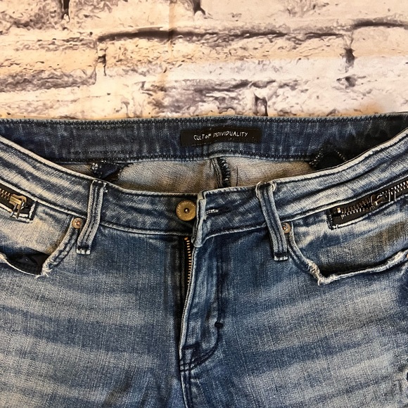 Cult of individuality Moto mid rise - Picture 3 of 6